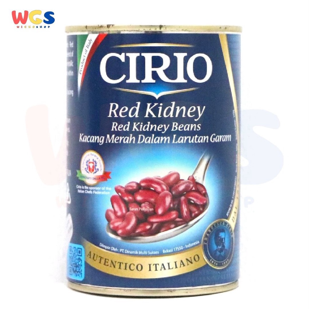 

Cirio Red Kidney Beans 400 gr - Kacang Merah