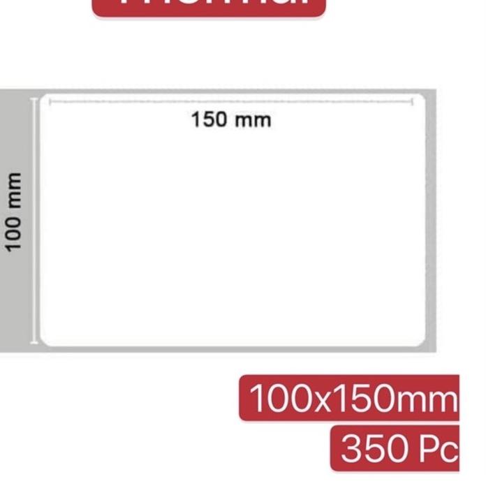 

Miliki!! LABEL BARE 100 X 150 mm KERTAS STICKER DIRECT THERMAL 100x150 .. ..