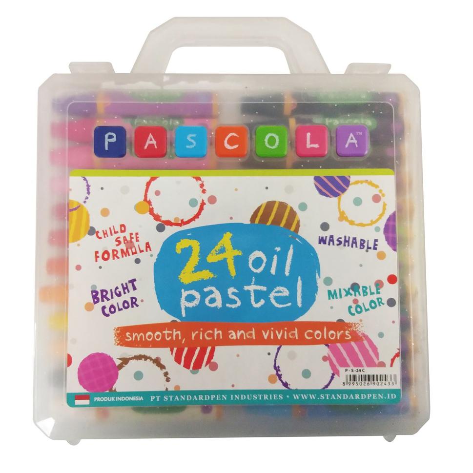 

€ Oil Pastels / Krayon / Crayon Pascola 24 Warna ㆉ