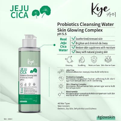 KYE JAJU CICA PROBIOTICS CLEANSING WATER 200ML / MICELLAR WATER