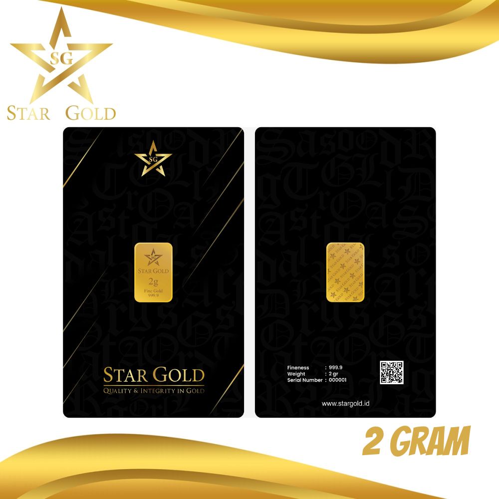 Star Gold Logam Mulia 2 Gram