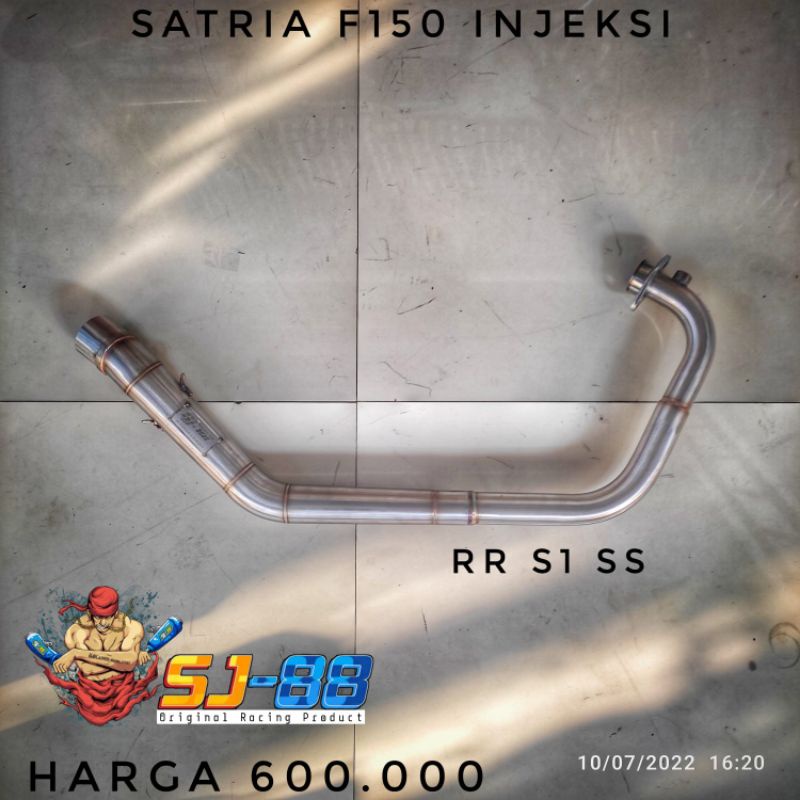 knalpot sj88 fu injeksi header rr s1 ss