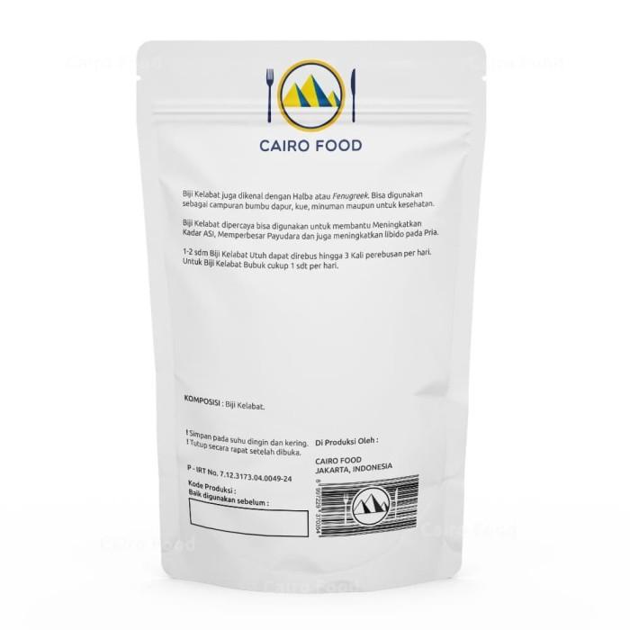 

Biji Kelabat / Fenugreek Cairo Food - 1 Kg Best Seller
