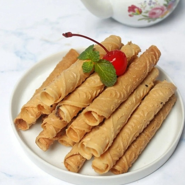 Cetakan kue egg roll / jepit / semprong / opak gambir kecil