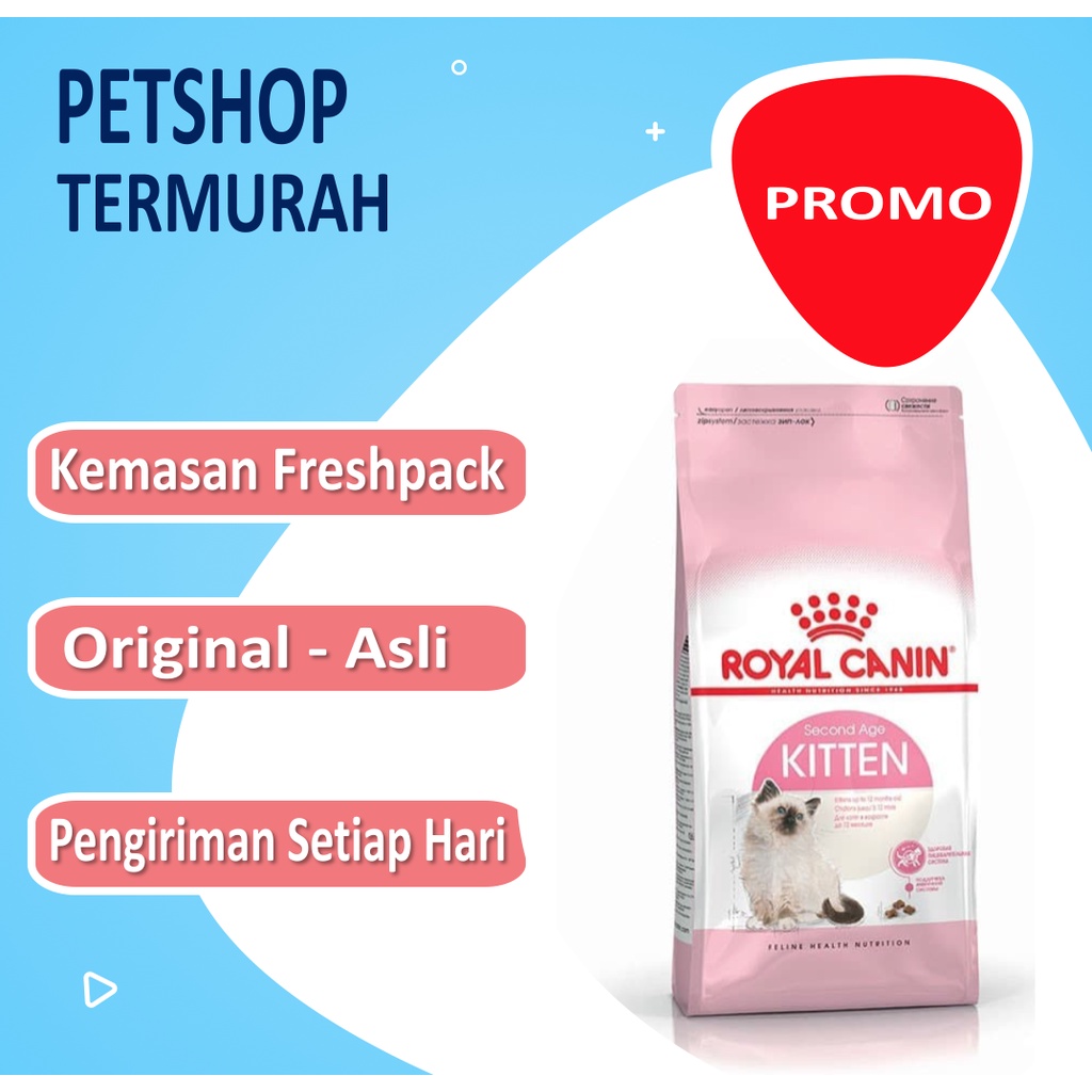 ROYAL CANIN KITTEN SECOND AGE 2 Kg Freshpack 2Kg