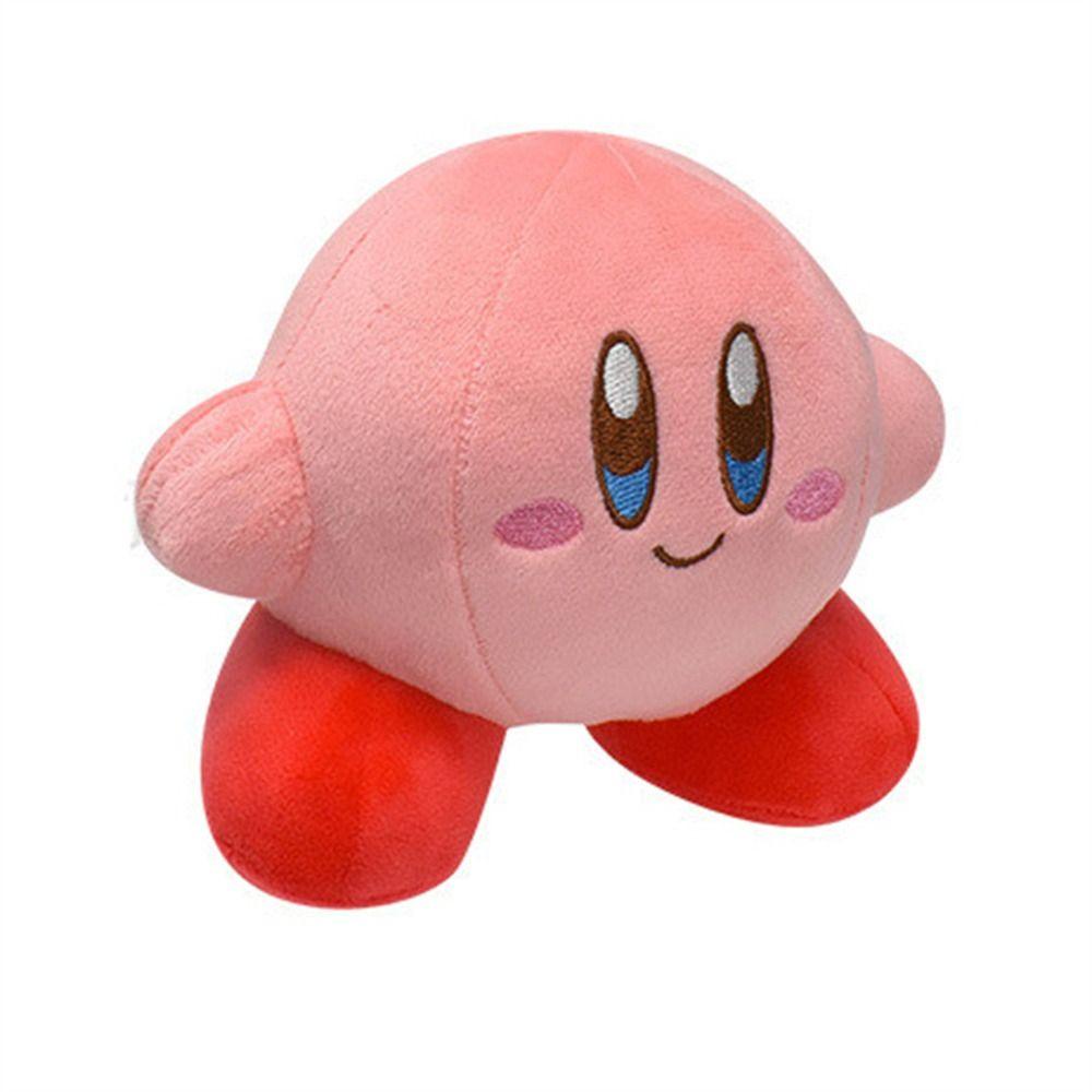 NEEDWAY Star Kirby Plush Doll 15cm Hadiah Ulang Tahun Anak Peluche Japan Anime Lembut Kirby Boneka Mainan