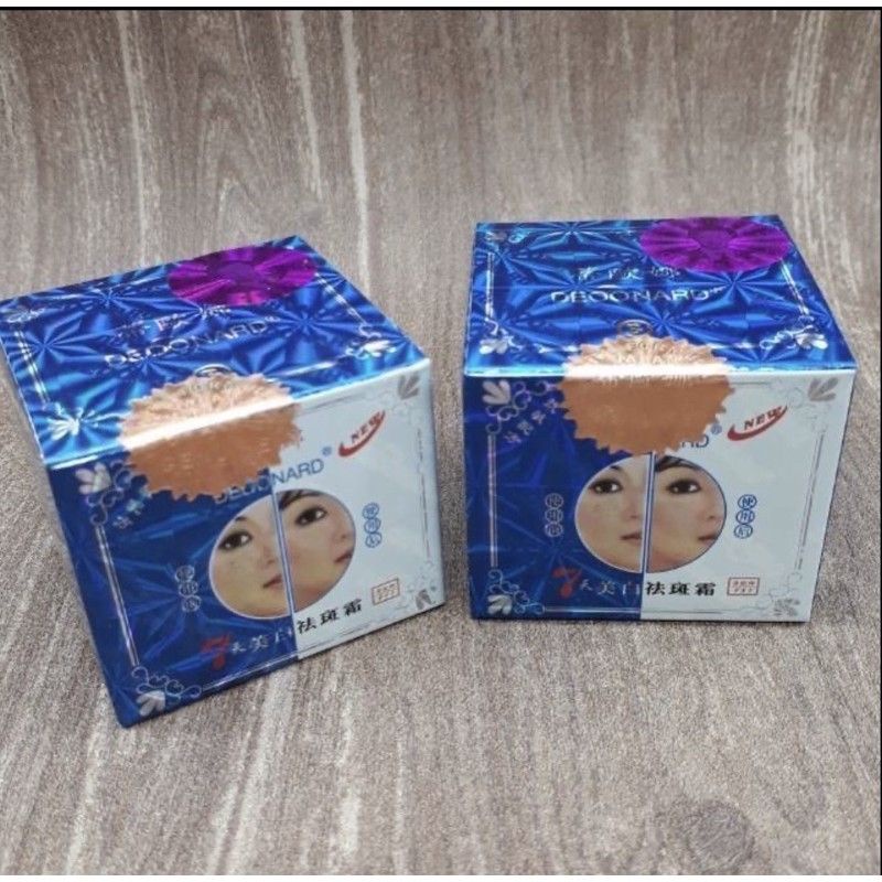 Deoonard Deonard Biru A krim siang day B cream malam night pelembab wajah original Gold