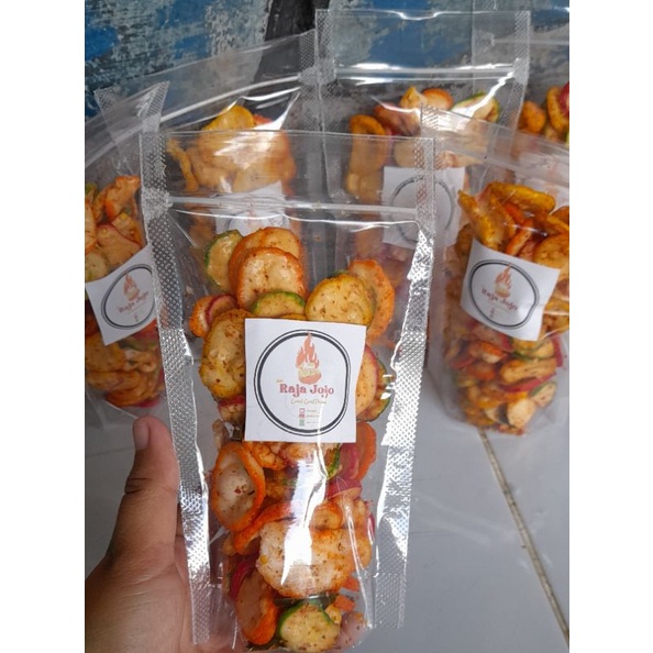 

KRUPUK SEBLAK KERING PEDAS DAUN JERUK | CAMILAN PEDAS MURAH