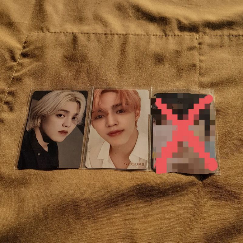 SEVENTEEN OFFICIAL PHOTOCARD | SCOUPS JEONGHAN JOSHUA DICON 101 ATTACA 24H PHOTOCARD