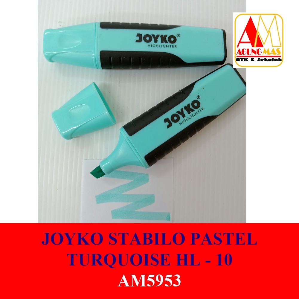 

JOYKO STABILO PASTEL TURQUOISE HL - 10