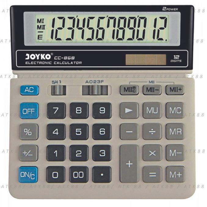 

Kalkulator Joyko Cc-868 12 Digit