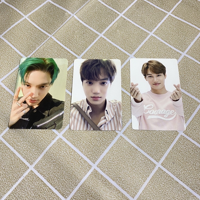 [READY STOCK] OFFICIAL EXO PHOTOCARD PC KAI OBSESSION DMUMT SUM POWER UP A SMSTORE DON'T MESS UP MY 