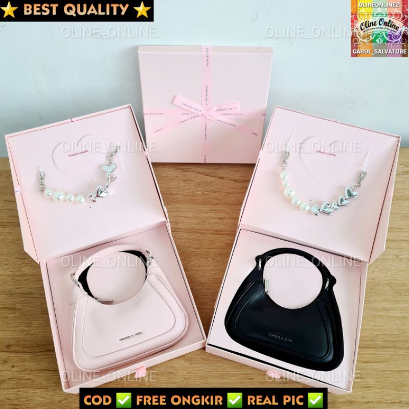 tas giftset paket lovente love pearl mutiara box hardbox ck