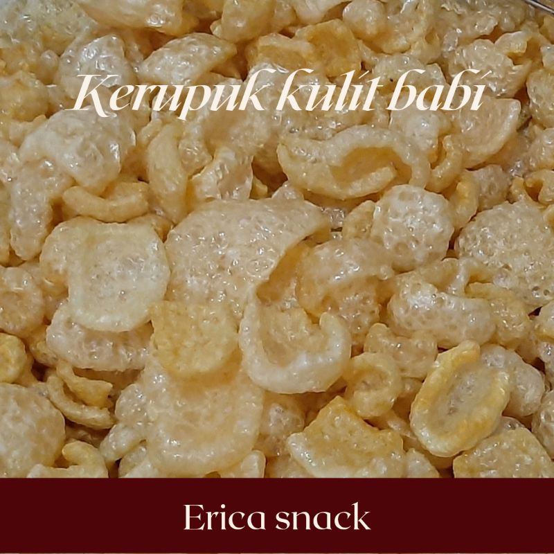kerupuk kulit babi/dorokdok enak,gurih,renyah 50g