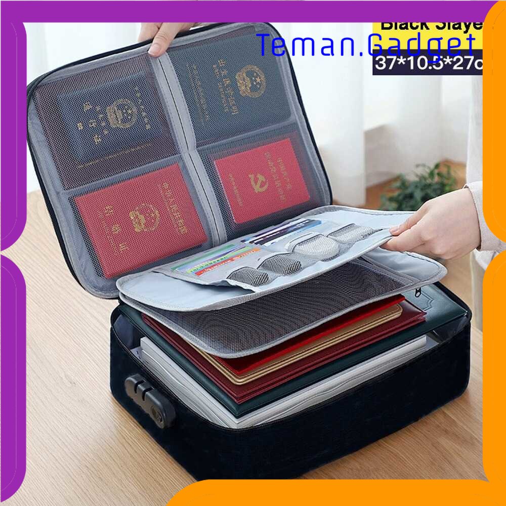 TG - TRV Tas Travel Organizer Three Layer Password Lock - KA51