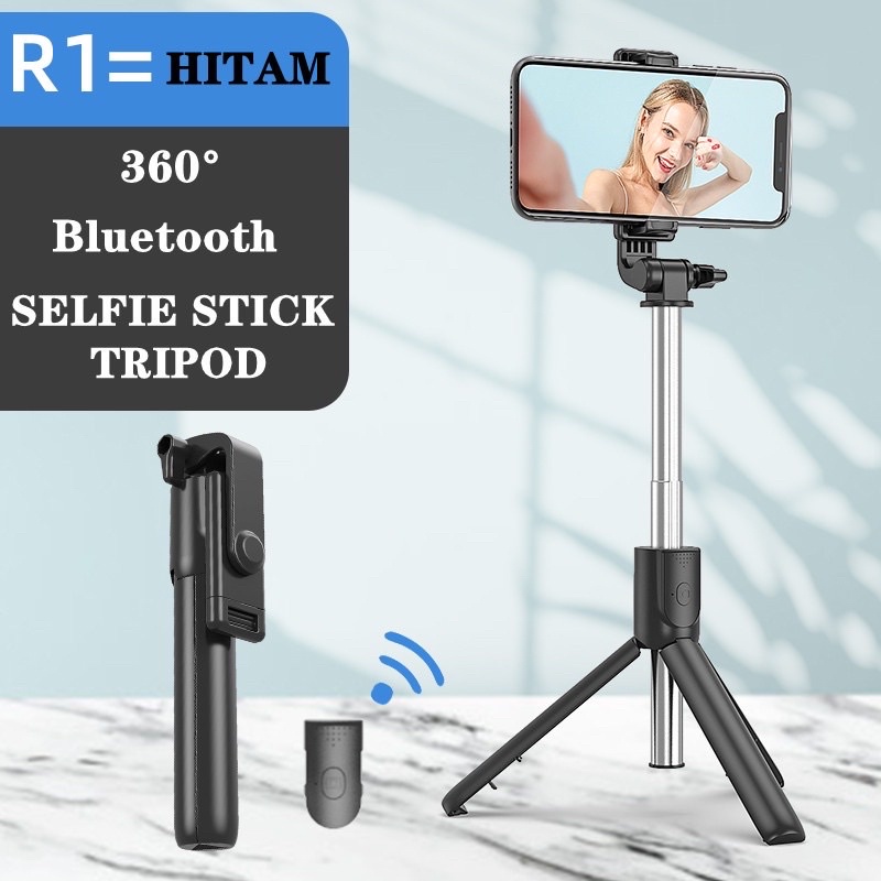 tongsis tripod bluetooth