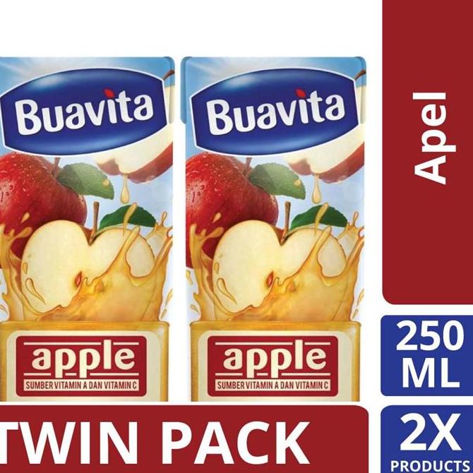 

ㅳ Buavita Apple 250ml Twin Pack ⇻