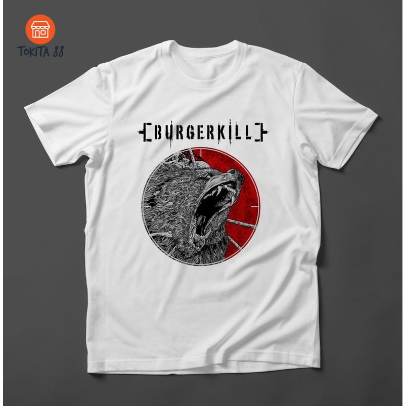 KAOS PENDEK BURGERKILL. KAOS BAND. KAOS MUSIC ORIGINAL DISTRO