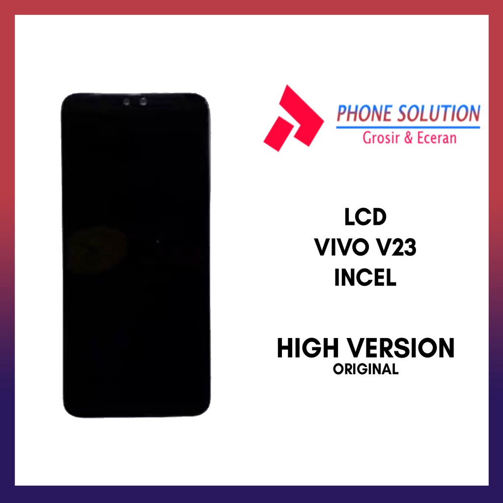 LCD Vivo V23 ORIGINAL 100% Fullset Touchscreen // Supplier LCD Vivo - Garansi 1 Bulan