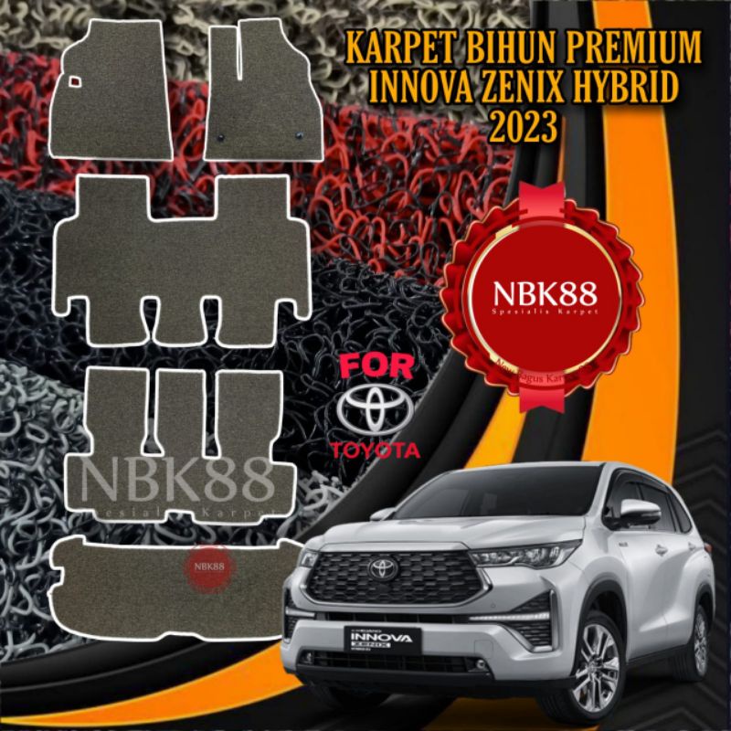 Jual Karpet Mobil All New Kijang Innova Zenix Full Set Mie Bihun Premium Warna Shopee Indonesia