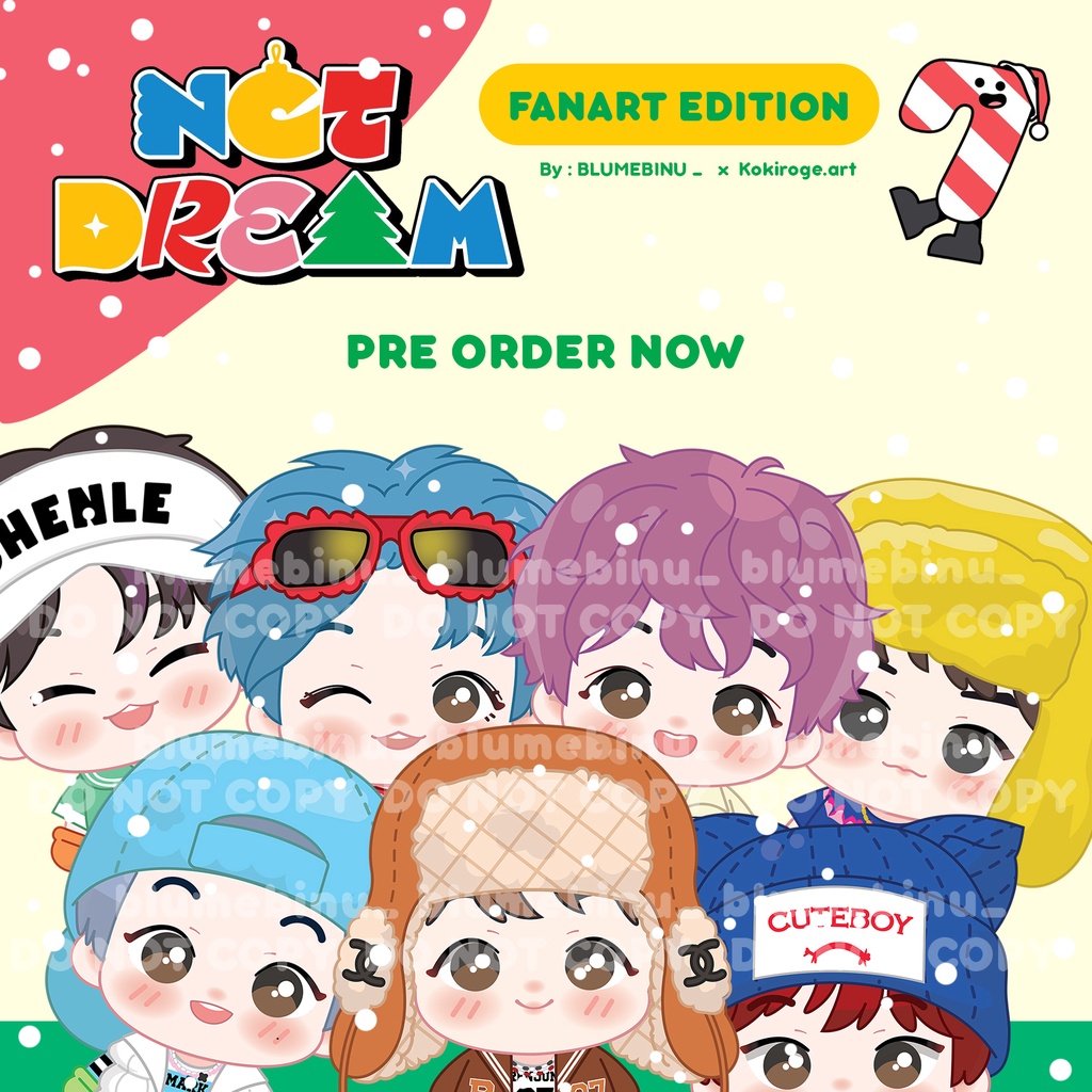 Nct Dream Candy Collection Fanart | Nct Keychain Standee Nct Dream Candy Sticker