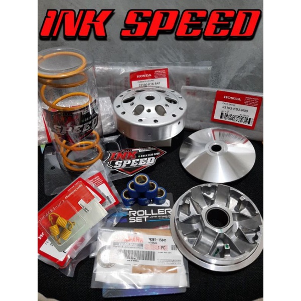 Jual Paket Full Upgrade Cvt Honda Beat Fi Esp Scoopy Fi Esp Beat Deluxe Genio Paket Mangkok 8168