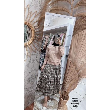 ROK FLANEL IMPORT MIDI 7/8 TARTAN HAURAHELWA