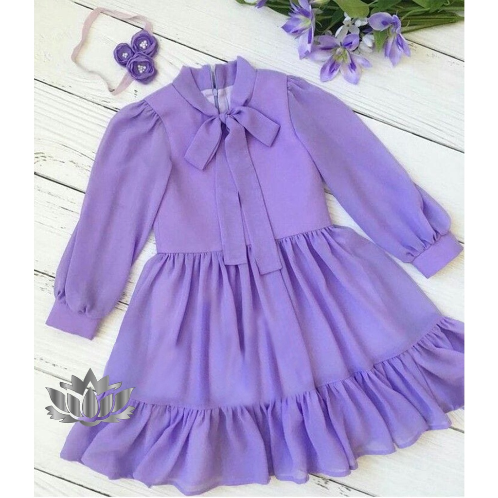 VGN - STEFANI DRESS ANAK-ANAK PEREMPUAN / DRESS ANAK TERLARIS / DRESS KEKINIAN / OPEN COD