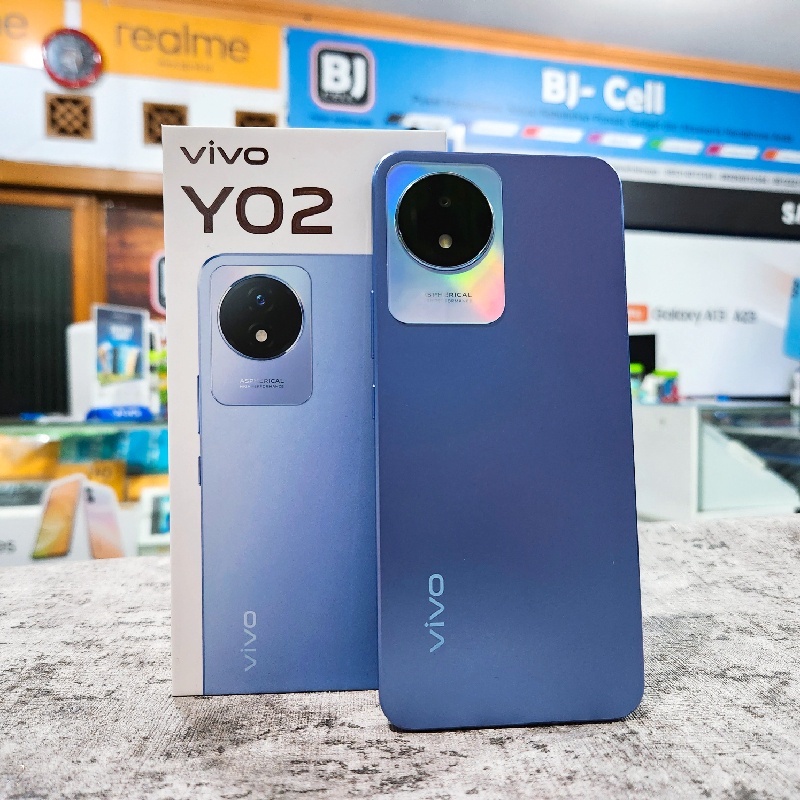 Vivo Y02 3/32 GB Smartphone Handphone Android Garansi Resmi