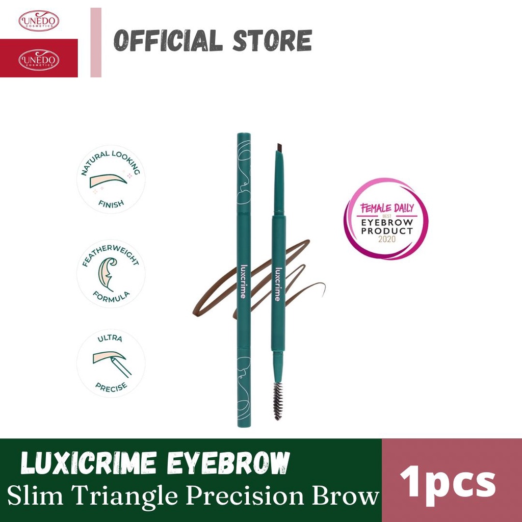 LUXCRIME Slim Triangle Precision Brow Pencil Alis