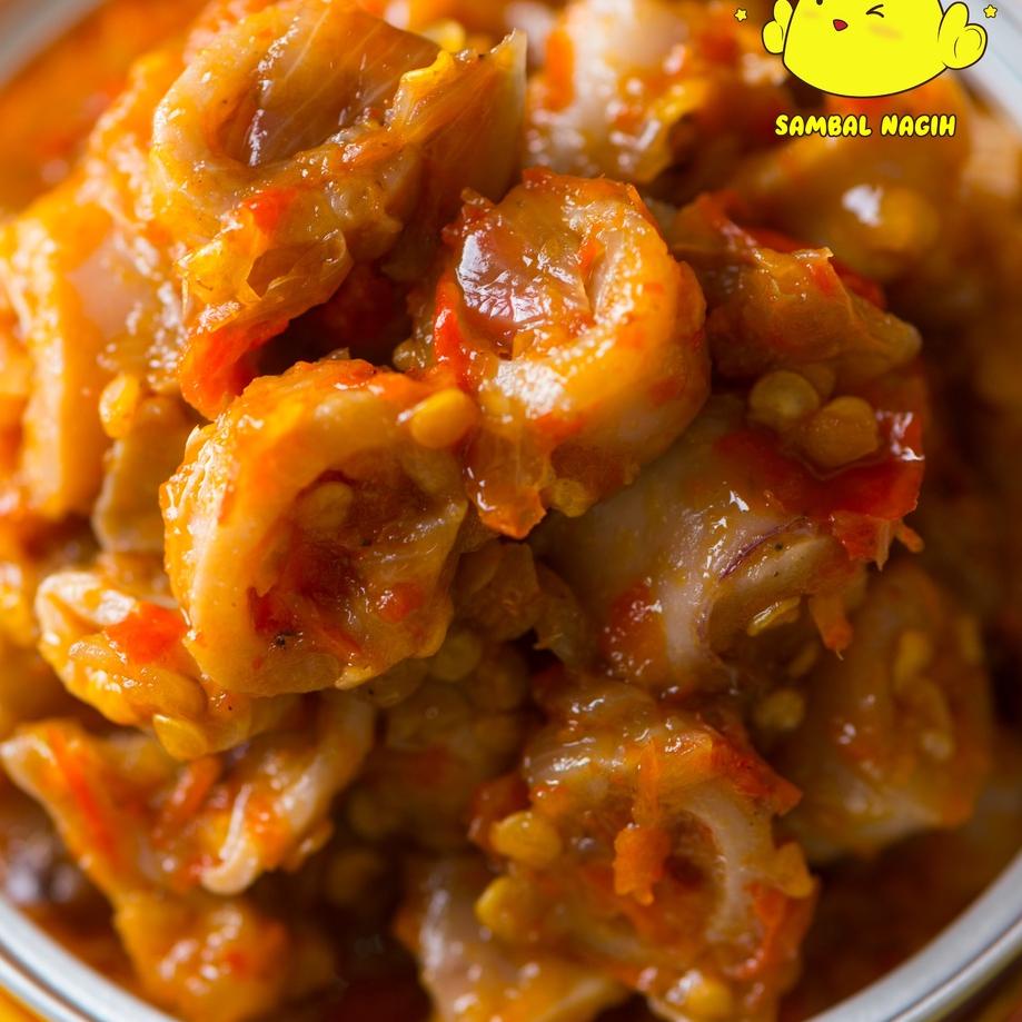 

[KODE PRODUK I9LQ73853] SAMBAL NAGIH - Sambal Cumi Asin Toples enak banget