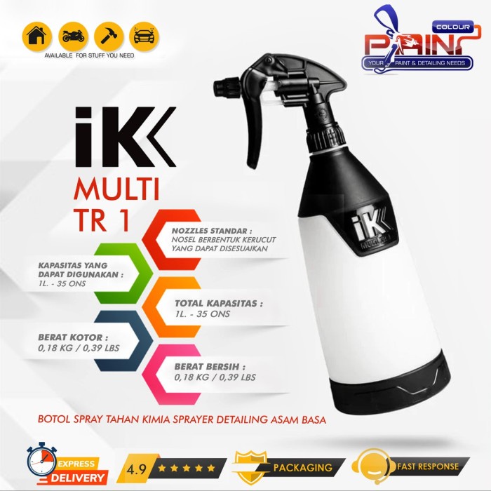 Botol Spray Tahan Kimia Sprayer Detailing Asam Basa - IK Multi TR 1