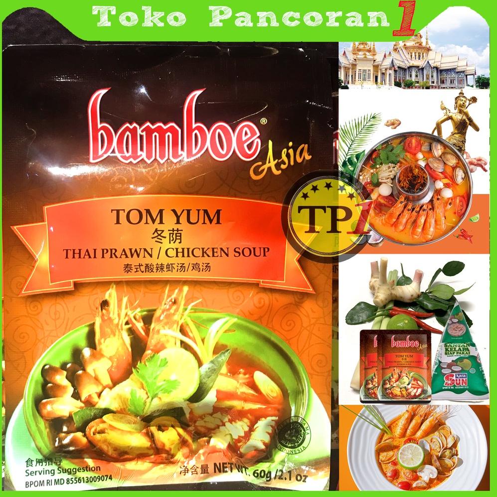 

¤¤» Bamboe Bumbu Tom Yum Tomyam Halal 60 gr / Bamboe Spices Tomyam Tom Yam / Tomyum Thailand Halal