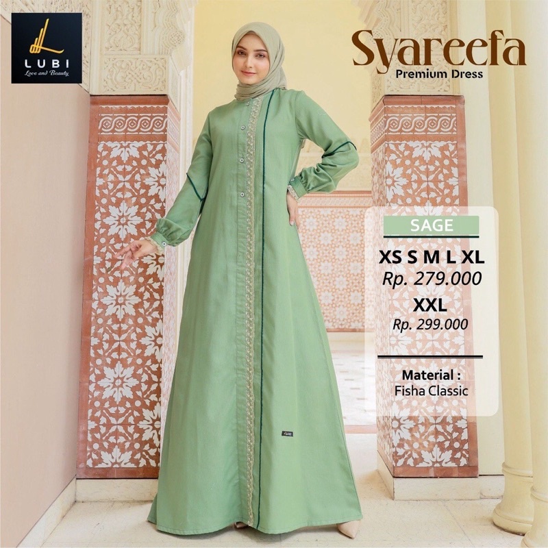 Gamis Murah Syareefa Original by Lubi