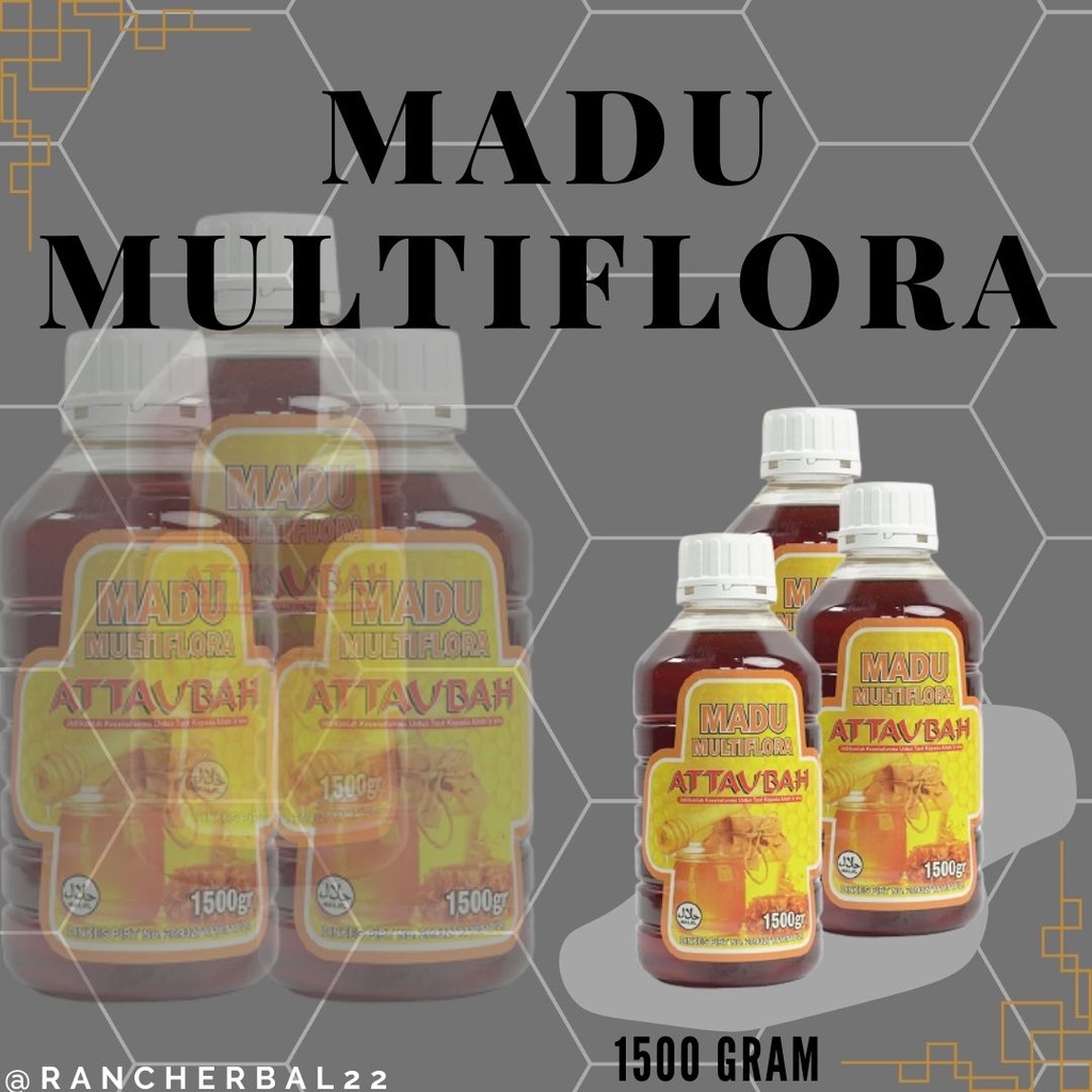 

Madu Multiflora ATTAUBAH Herbal Murni 100% Madu Asli,Sehat Untuk Tubuh Dapat Mencegah Dan Mengobati Berbagai Penyakit