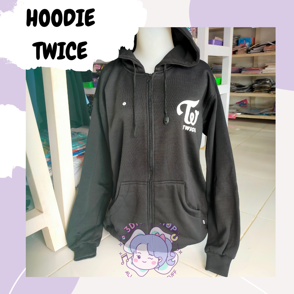 JAKET HOODIE SWEATER TWICE