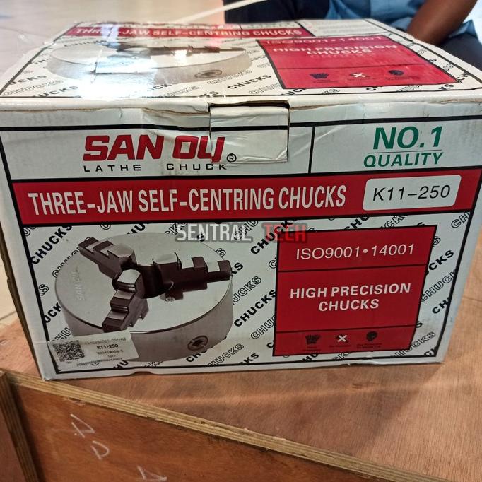 Chuck Bubut 10" 3 Jaw / Claw Bubut 3 Jaw / Catok Kepala Bubut 10 Inch selalu promo