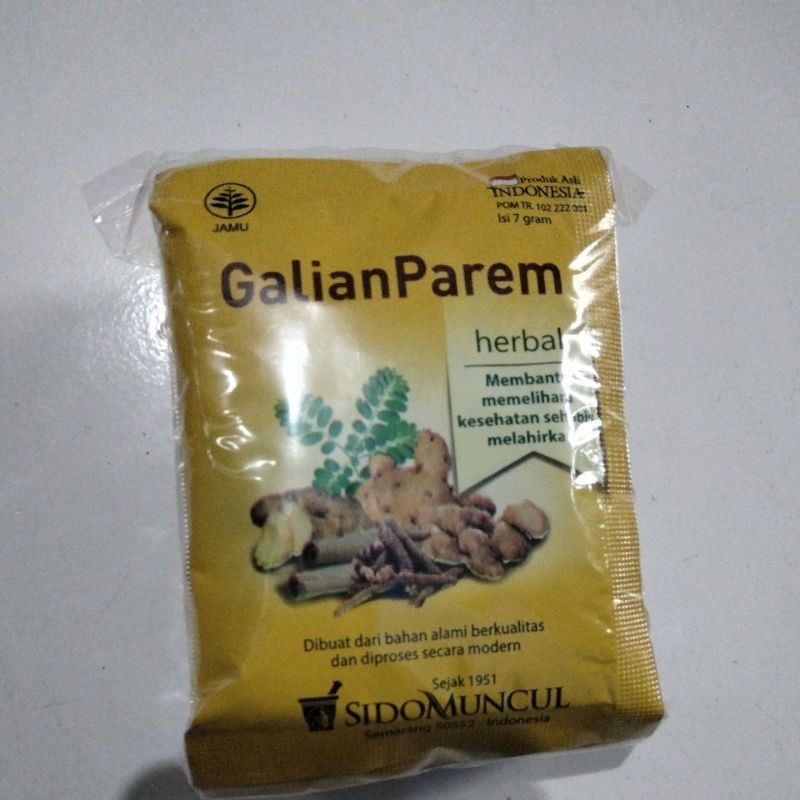 

galian parem isi 10 saset