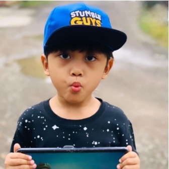 Topi Snapback Hat Seri Game Stumble Guys Kids dan Junior 2-16T