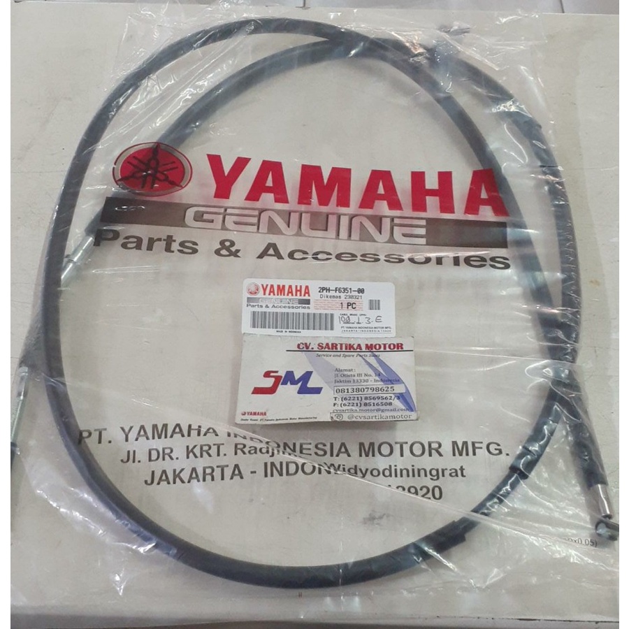 Kabel Rem Belakang Mio 125, Mio J, Mio M3 / CABLE, BRAKE (2PH5) / 2PH-F6351-00