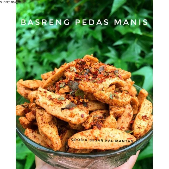 

Bakso Goreng 50gr Pedas Manis Original Seblak Super Pedas Jeruk Purut/ Basreng Pedas / Basreng Pedes Manis Jeruk Purut /Grosir Besar Kalimantan