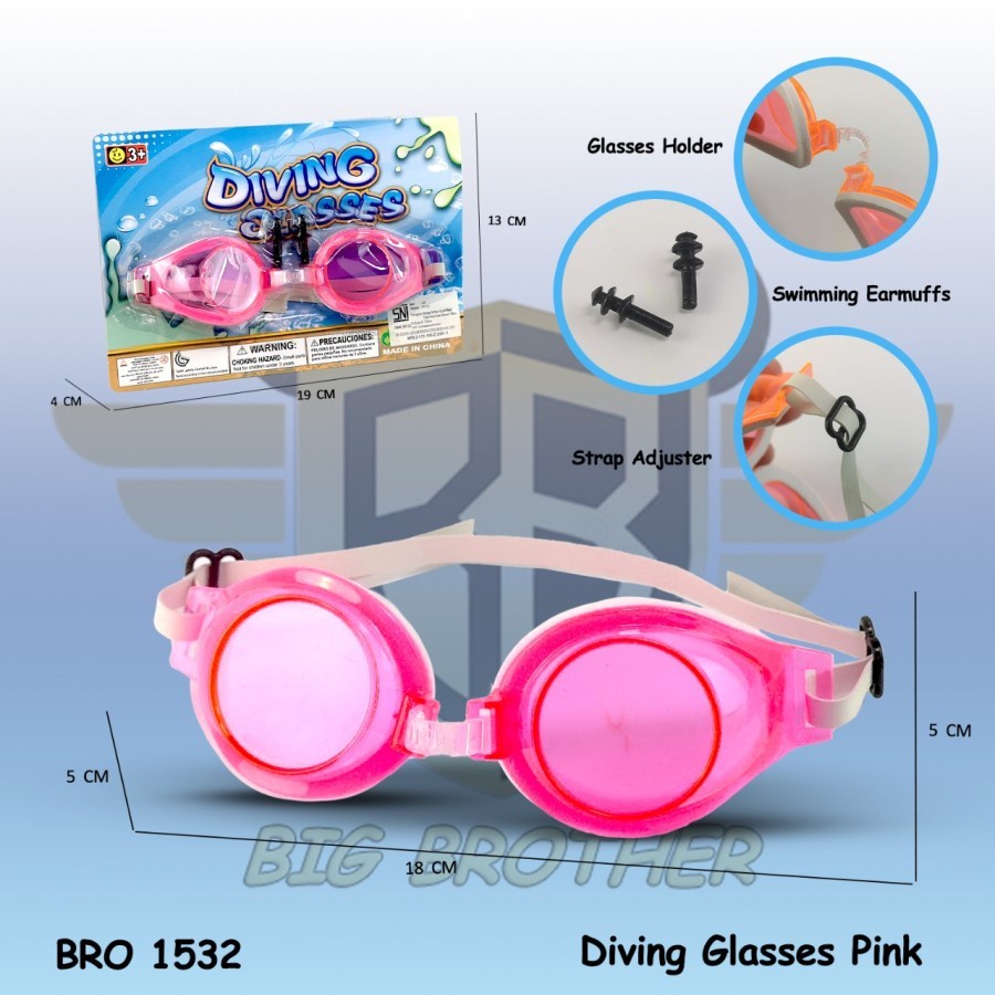 KACA MATA RENANG ANAK /DIVING GLASSES