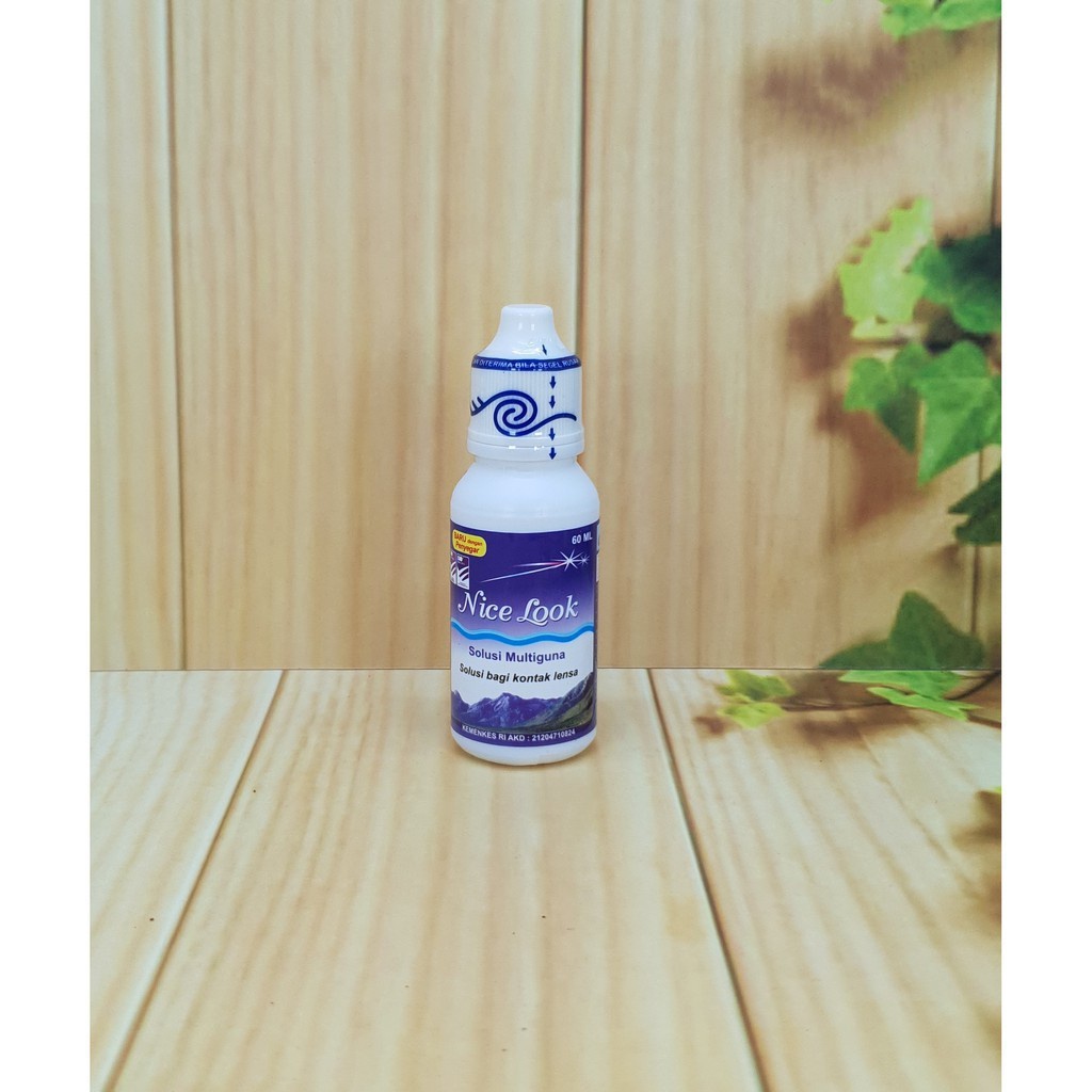 ( JB99 ) AIR PENCUCI SOFTLENS NICELOOK 60ML