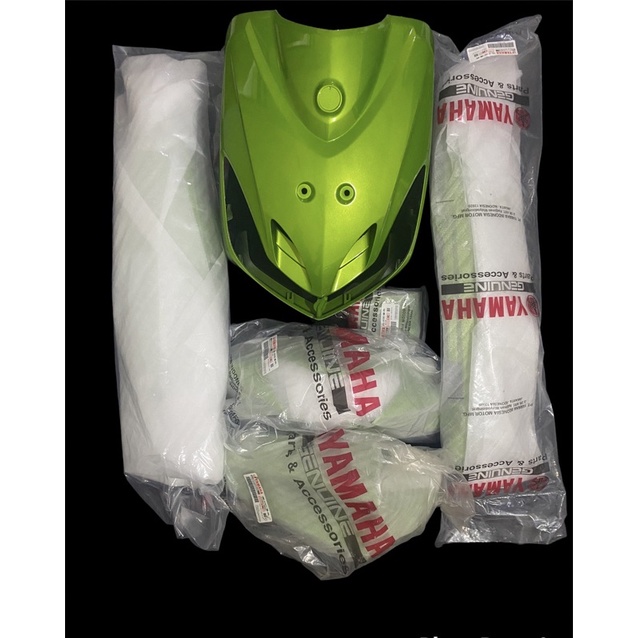 BODY FULL SET MIO SMILE WARNA HIJAU ORIGINAL YAMAHA