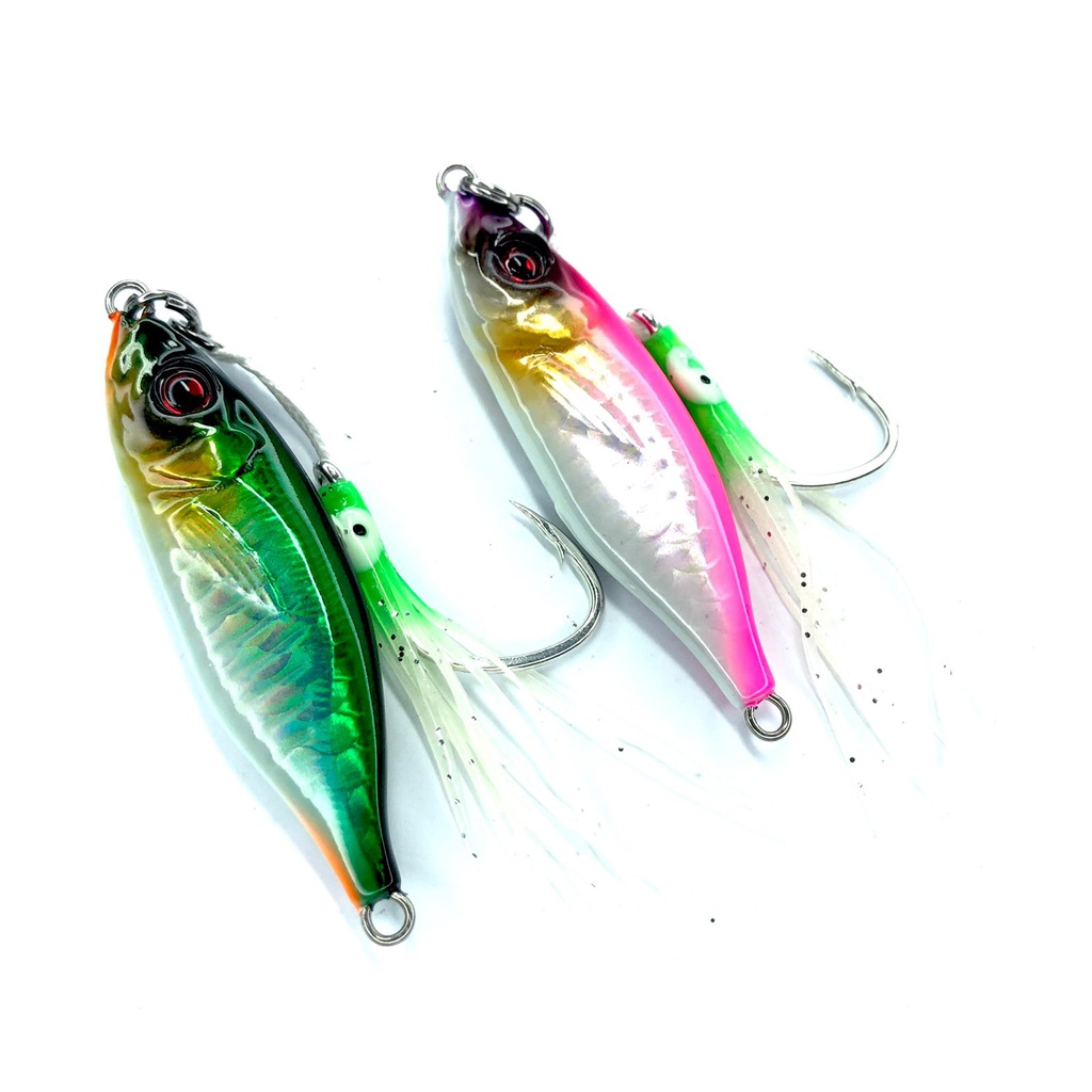 Umpan Metal Jig Little Jack 100 Gram GID + Assist 3/0