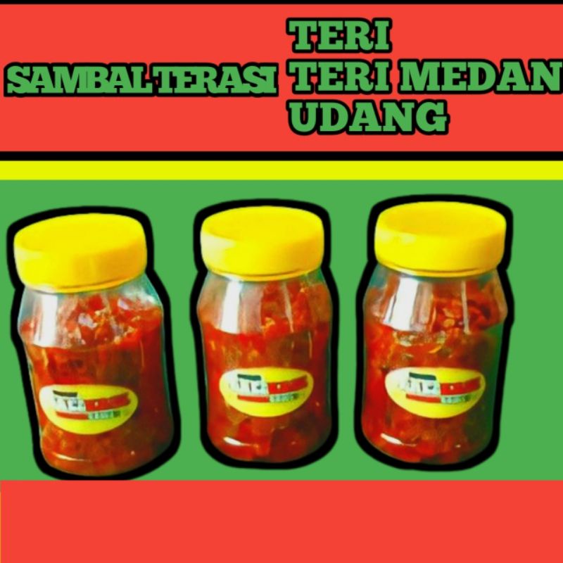 

SAMBEL Teri/ Terasi/Udang 200gr