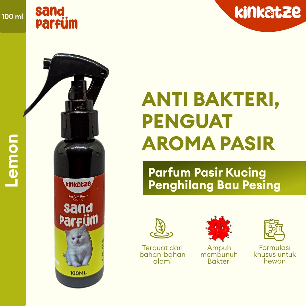 Jual Kinkatze Parfum Pewangi Pengharum Pasir Kucing Penghilang Bau