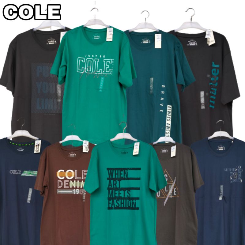 Kaos Pendek Cole Tshirt Cole Kaos Cowok KAOS Oblong