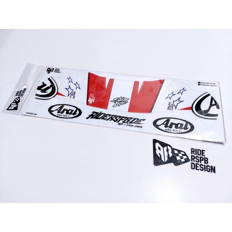 HAYDEN SB - STICKER DECAL SPOILER DF-X2