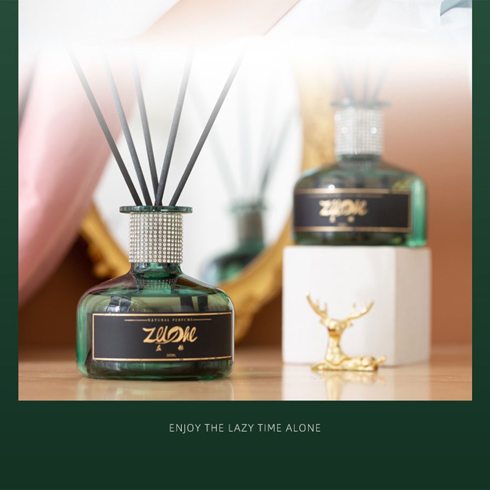 ZUOHE Parfum Ruangan Aroma Diffuser Reed Rattan Sticks Freesia 300ml - ZHE520